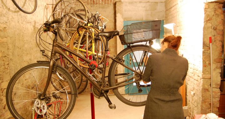 Unsere Gemeinschaftsräume: die Fahrradwerkstatt
